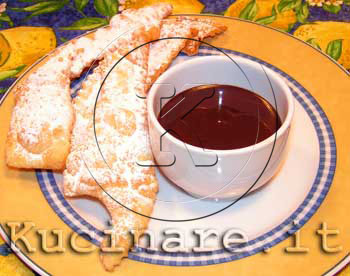 Chiacchiere e sanguinaccio