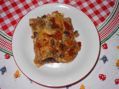 Pasticcio di lasagne alle verdure 